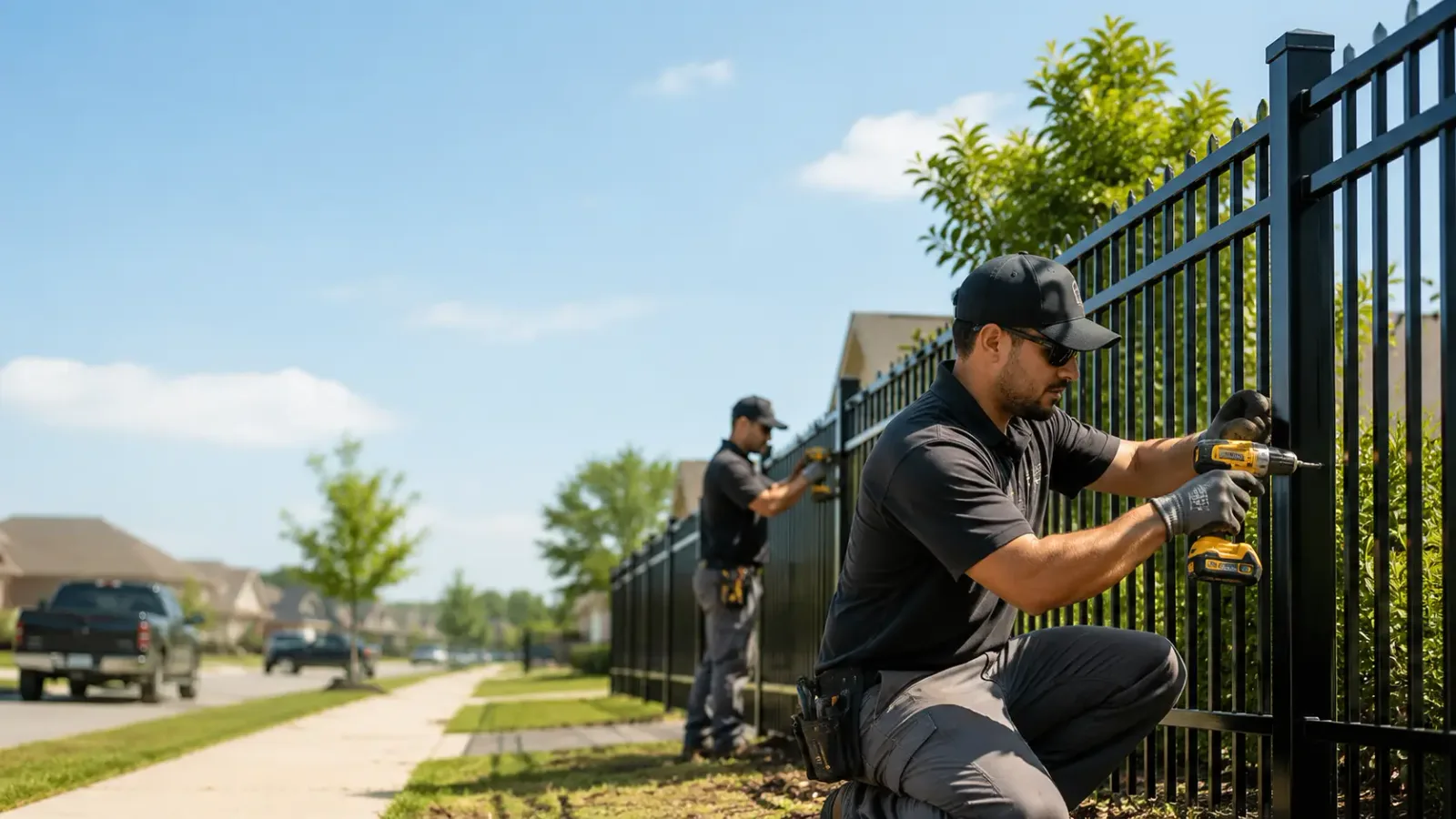 Metal Fence Installation in Stoughton, WI